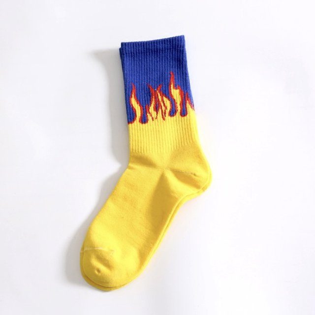 yellow fila socks