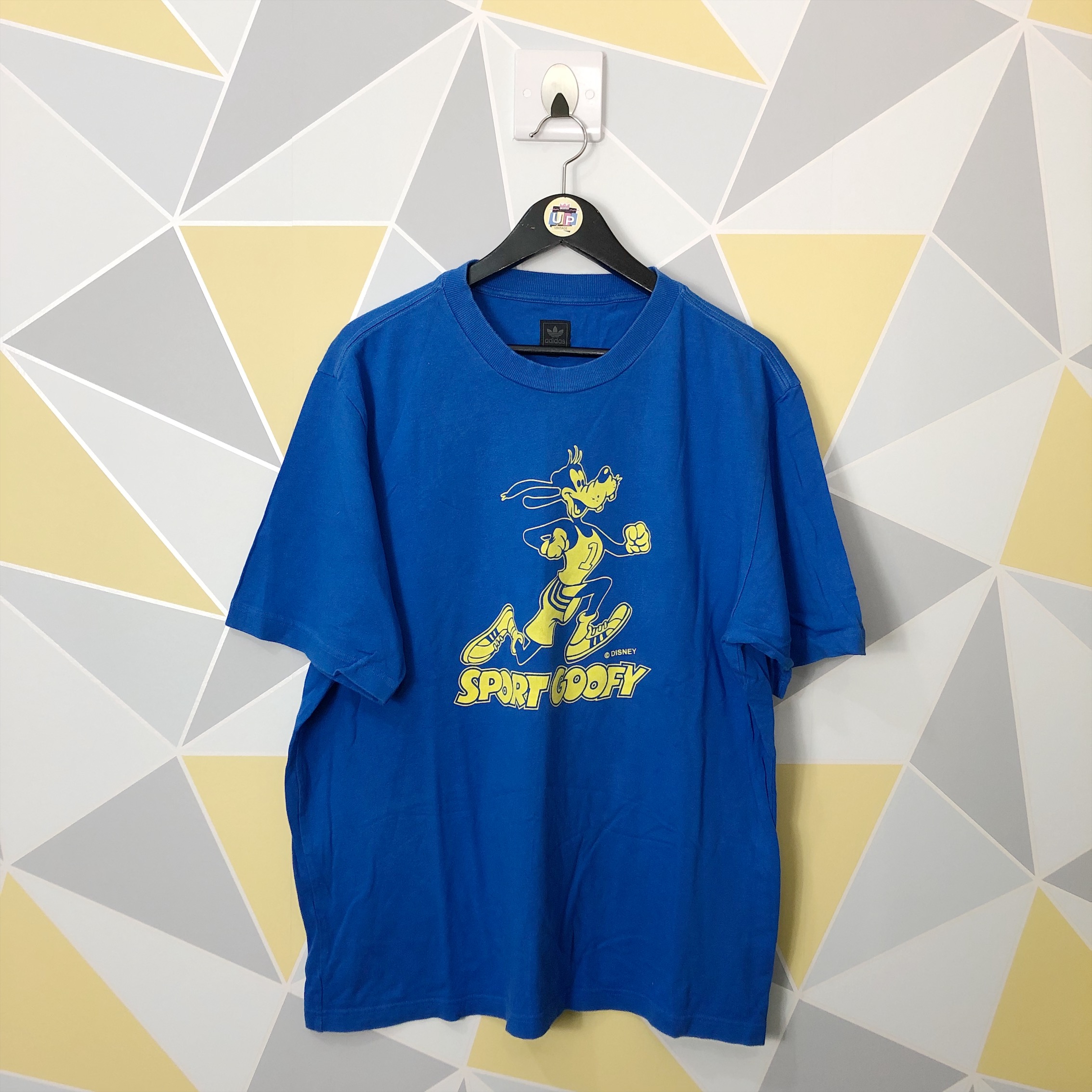 blue and yellow adidas t shirt