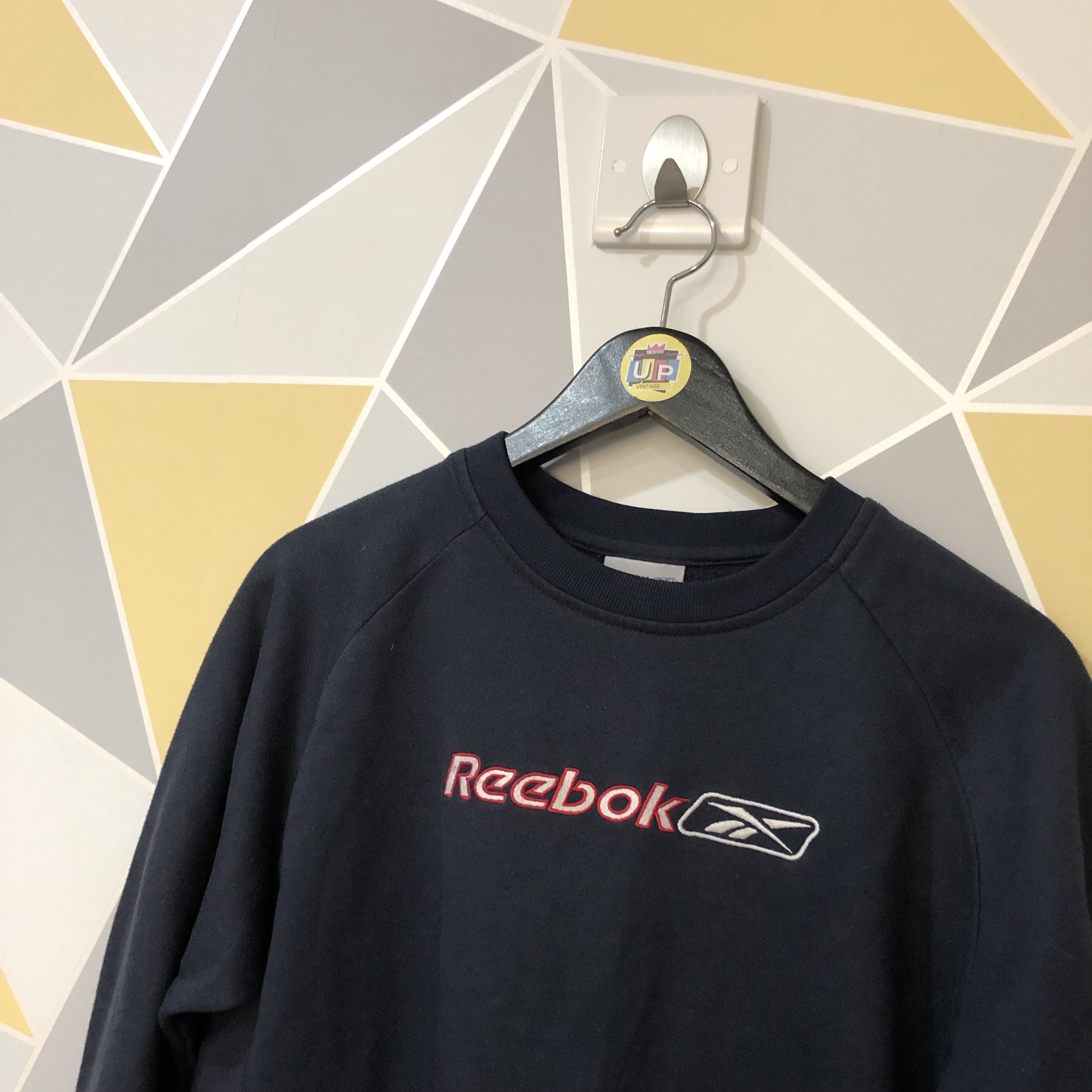 reebok spellout sweatshirt