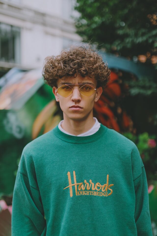 Yellow Diamond Shaped Sunglasses