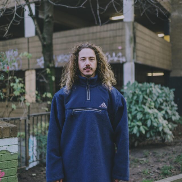 Vintage Navy Blue Adidas Chunky Sherpa Fleece