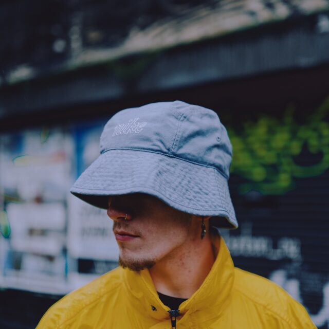 Vintage Nike Embroidered Spell Out Bucket Hat