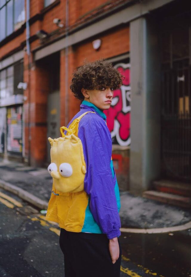 Vintage 90s Bart Simpson Plush Rucksack