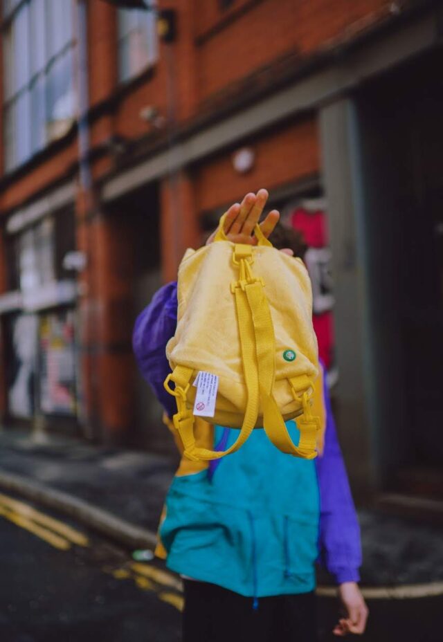 Vintage 90s Bart Simpson Plush Rucksack