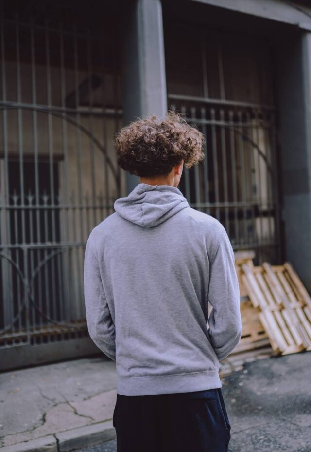 Grey Champion Spell Out Sweatshirt Hoodie