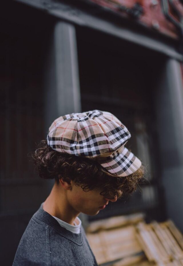 Vintage Nova Check Flat Cap