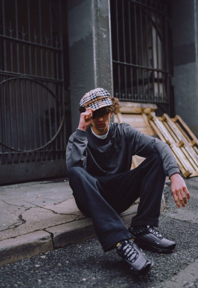 Vintage Nova Check Flat Cap