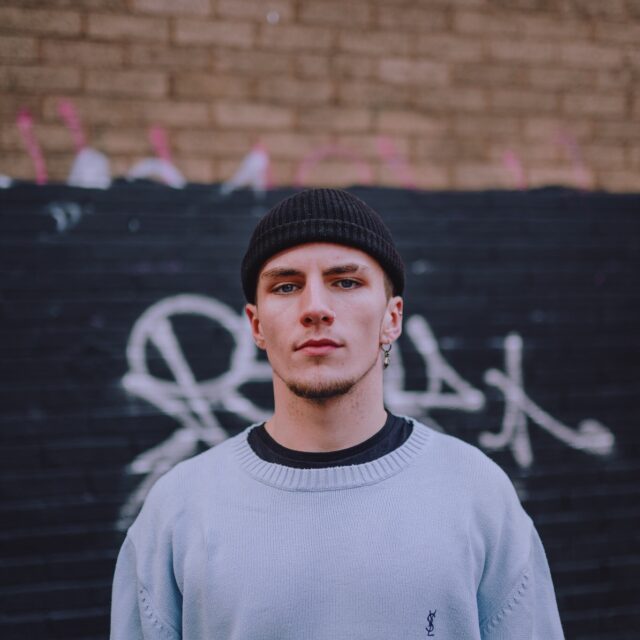 Black Ribbed Fisherman Beanie Hat