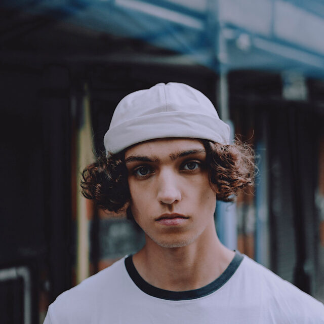 Beige Cream Structured Skully Hat