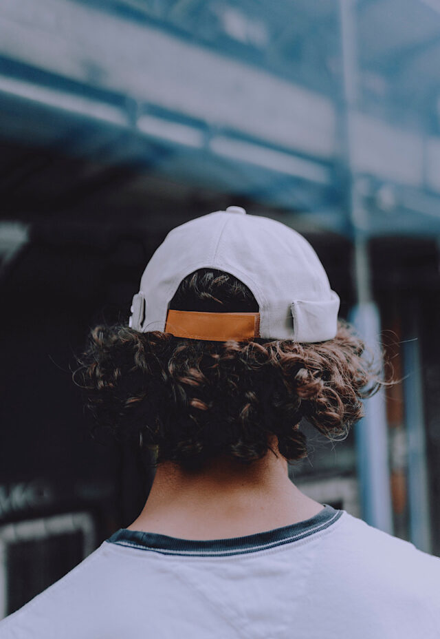 Beige Cream Structured Skully Hat