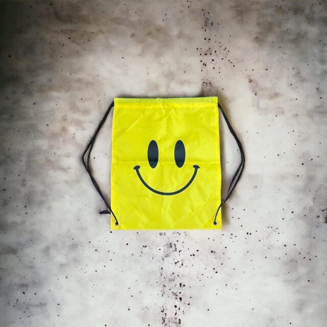 Acid Raver Smiley Drawstring Rucksack