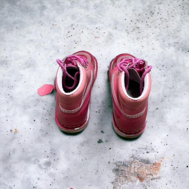 Vintage 90s Pink Kickers Boots UK 5