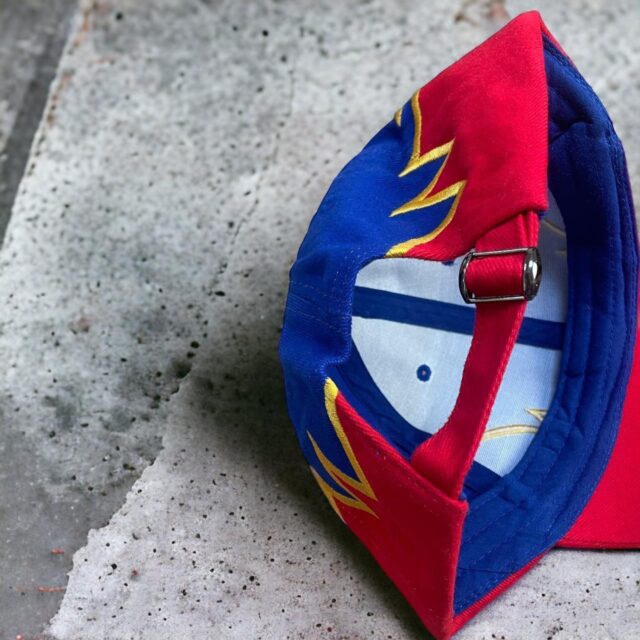 Vintage Y2K Flame Embroidered Racer Cap