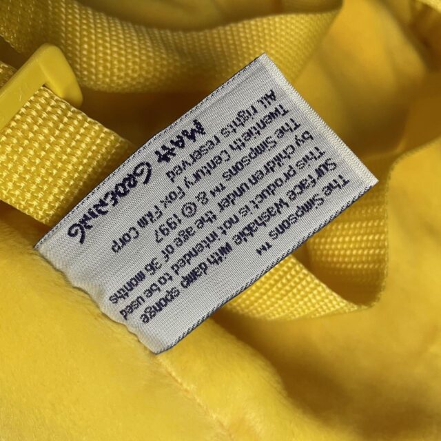 Vintage 90s Bart Simpson Rucksack