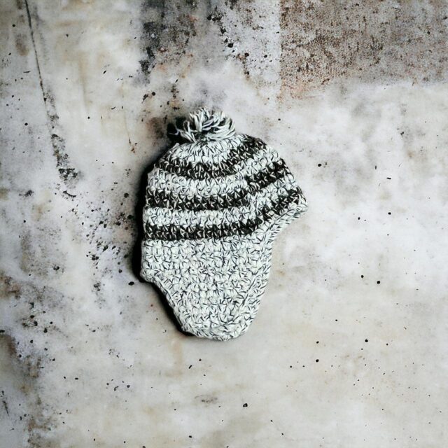 Vintage Unisex Knitted Ski Hat