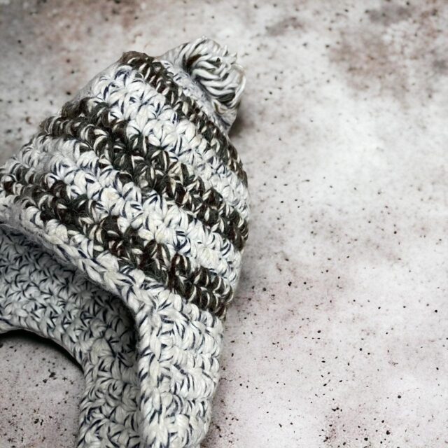 Vintage Unisex Knitted Ski Hat