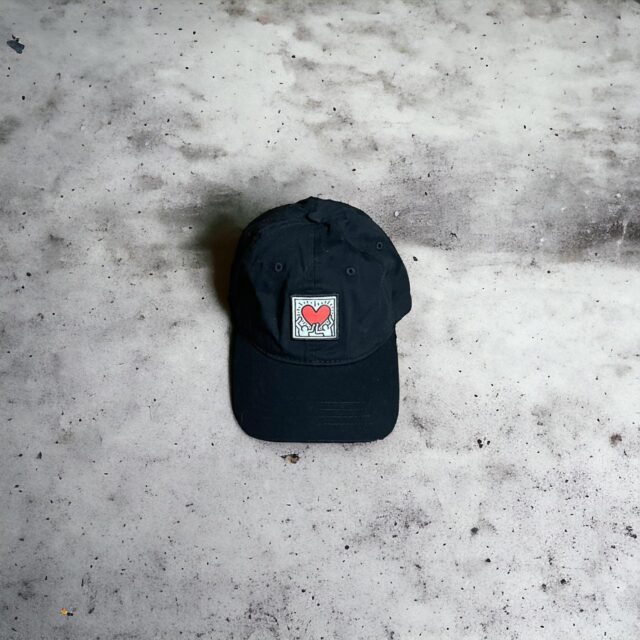 Unisex Black Keith Haring Baseball Cap