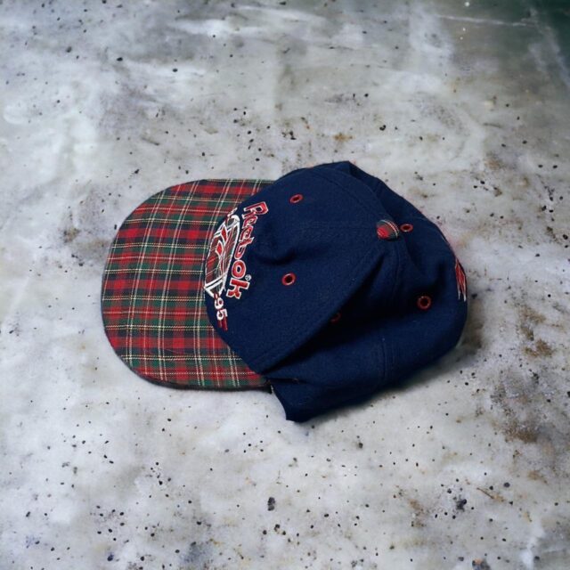 Vintage Reebok Embroidered Spell Out 90s Cap