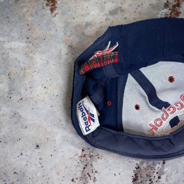 Vintage Reebok Embroidered Spell Out 90s Cap