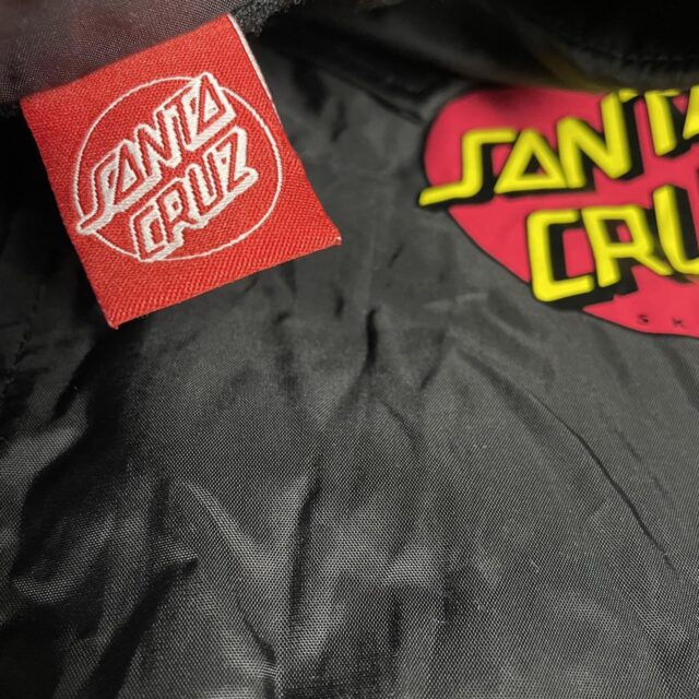 Mens Black Santa Cruz Coach Jacket - M