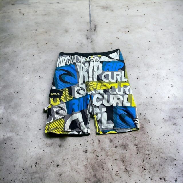 Vintage Y2K Men's Rip Curl Board Shorts - M