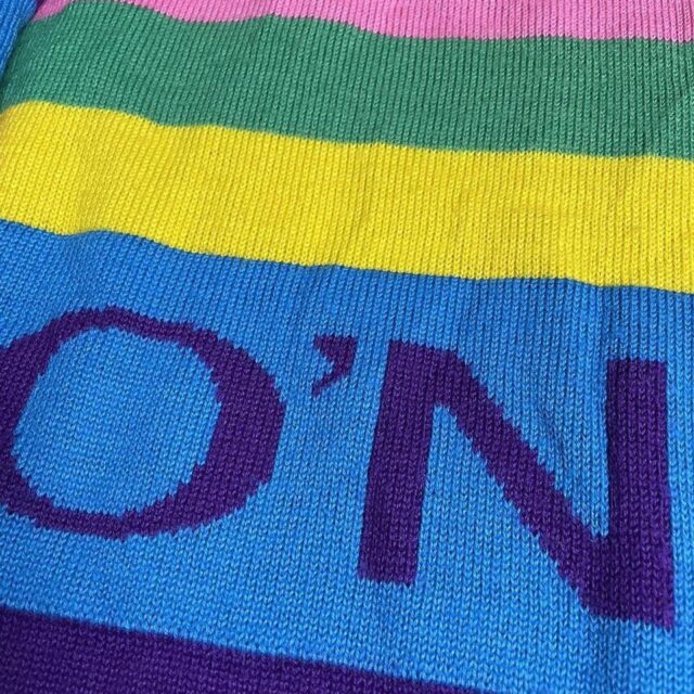 Vintage 90s O'Neill Spell Out Knitted Jumper - L