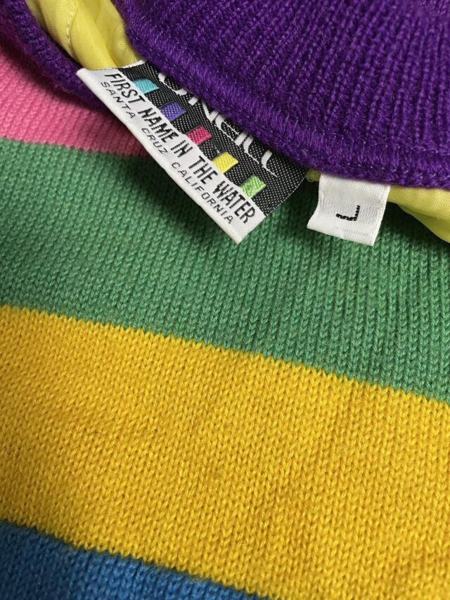 Vintage 90s O'Neill Spell Out Knitted Jumper - L