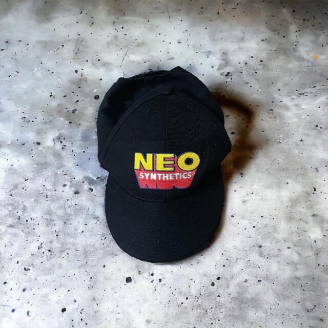 Vintage Unisex Black Neo Synthetics Dad Cap