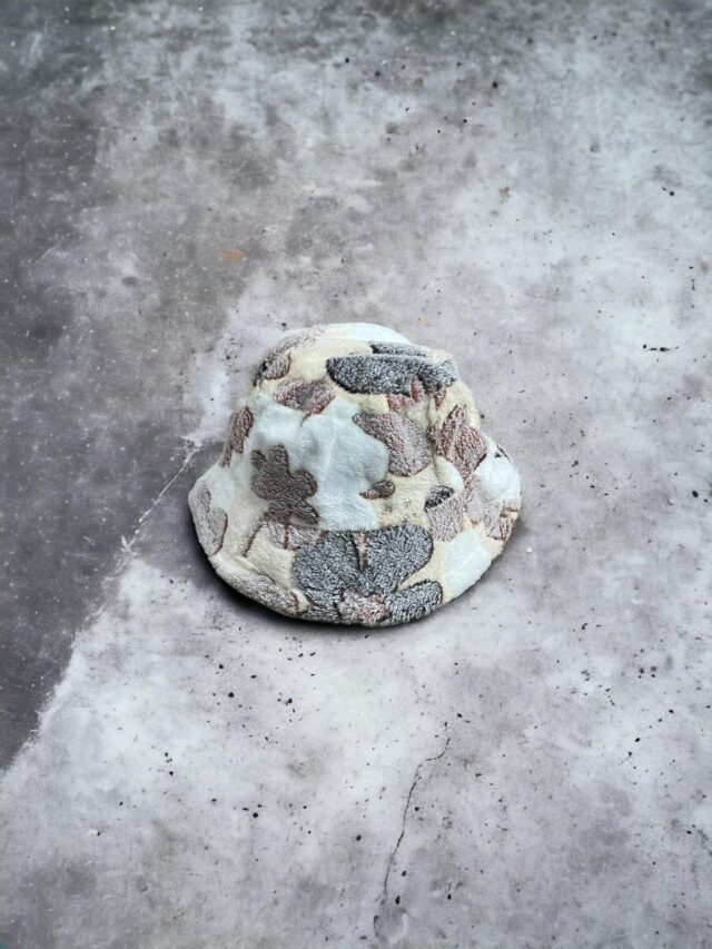 Vintage Pastel Fleece Bucket Hat