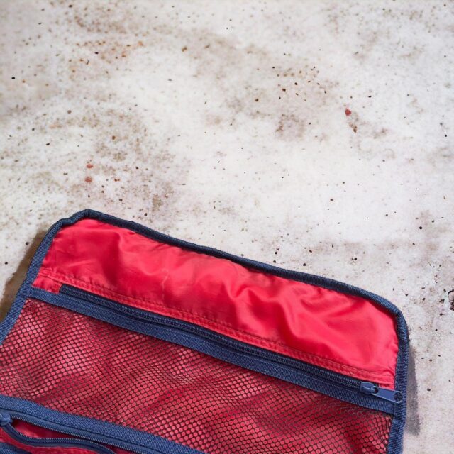 Vintage Large Budweiser Wash Bag