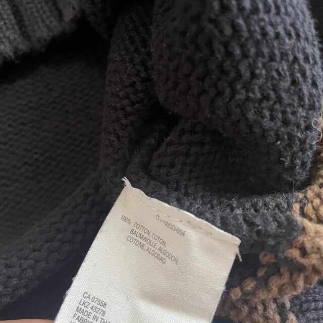 Vintage Mens Y2K Mexx Knitted Quarter Zip Jumper