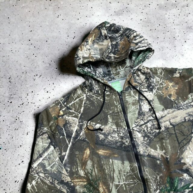 Men's Y2K RealTree Thick Jungle Hoodie - L