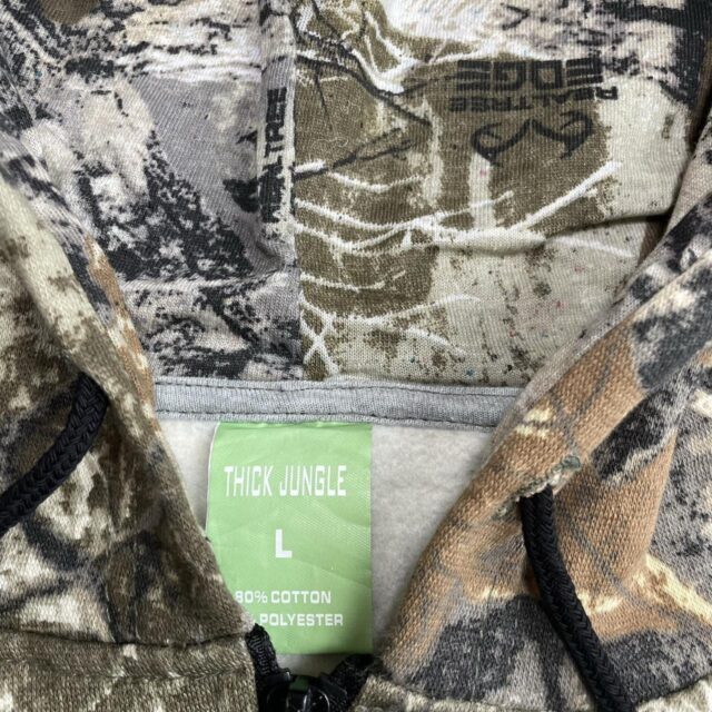 Men's Y2K RealTree Thick Jungle Hoodie - L