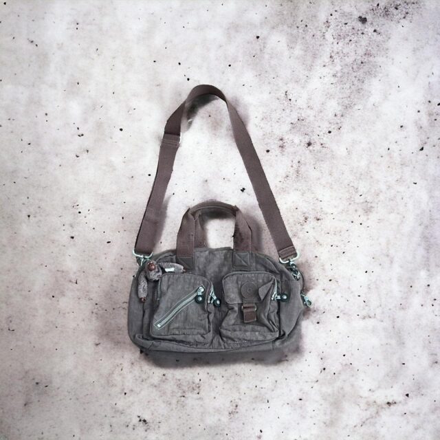Ladies Vintage Y2K Brown Kipling Shoulder Bag