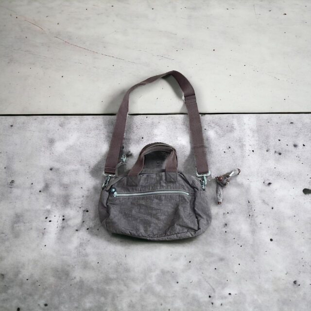 Ladies Vintage Y2K Brown Kipling Shoulder Bag