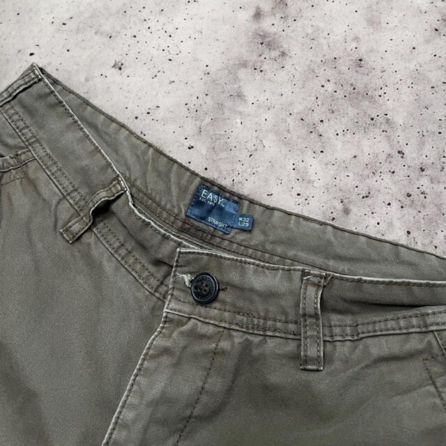 Men's Vintage Y2K Khaki Cargo Pants - M