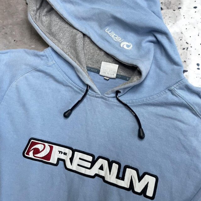 Vintage Y2K The Realm Surf Hoodie - L