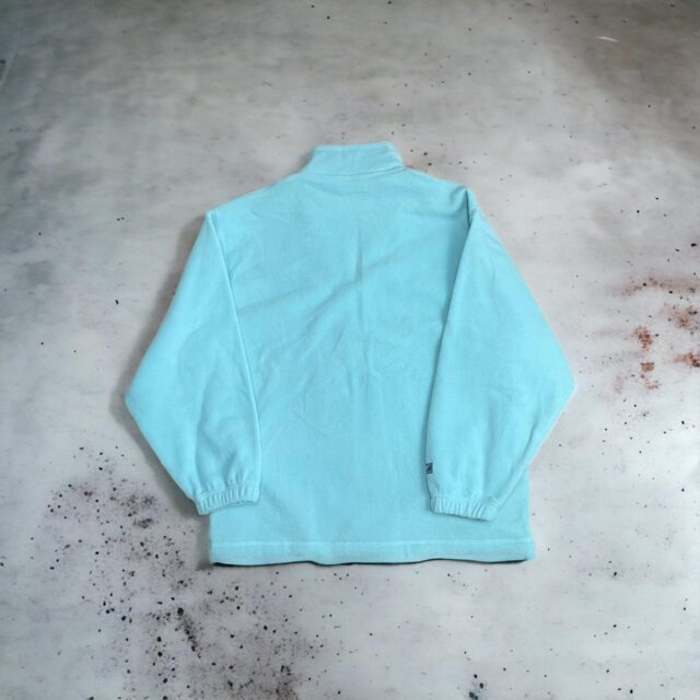 Vintage Ladies Y2K Baby Blue Reebok Fleece - UK 14
