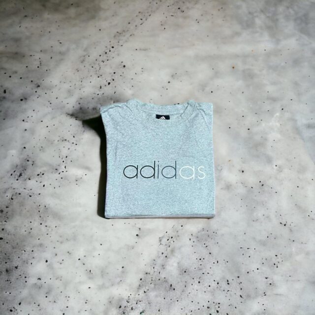 Men's Vintage Adidas Spell Out Tshirt - L