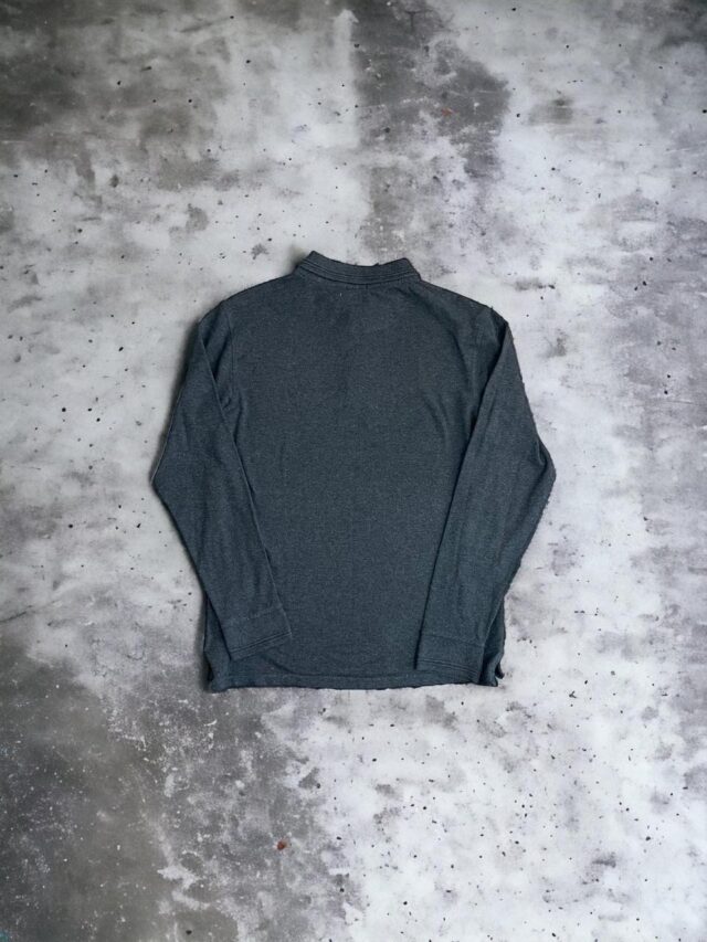 Vintage Fila Long Sleeved Polo Shirt - L