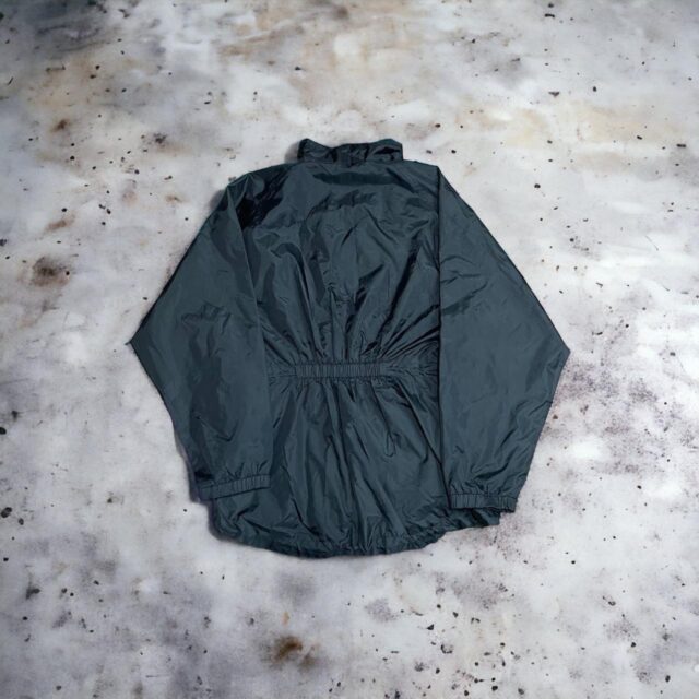 Vintage Black Reebok Windbreaker Jacket - UK 12