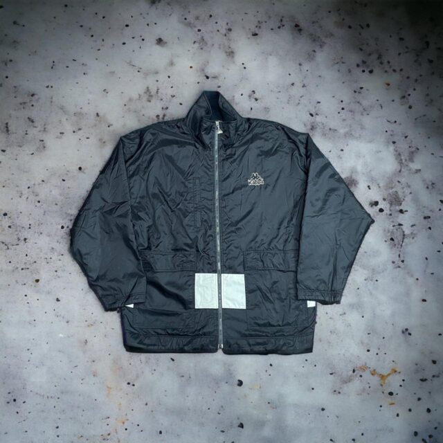 Men's Vintage Kappa Spell Out Coat - L