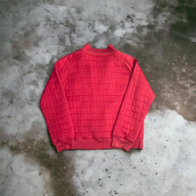 Men's Vintage Red Nike Zip Up Jacket - XL