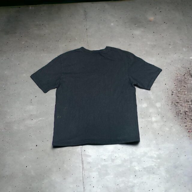 Vintage Black Nautica Spell Out Tshirt - L