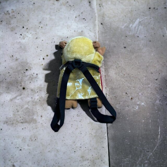 Vintage Rare Kipling Monkey Plush Backpack