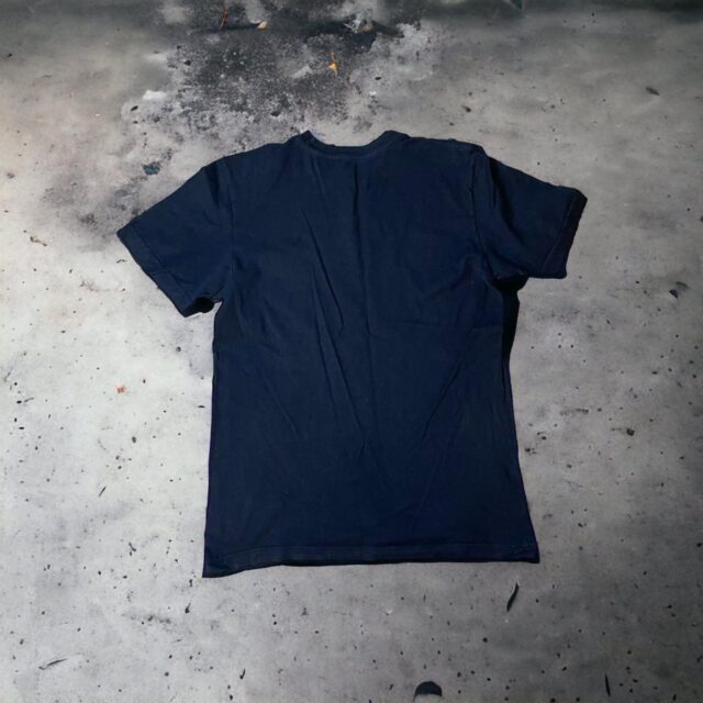 Men's Y2K Navy Blue Nike Tshirt - S