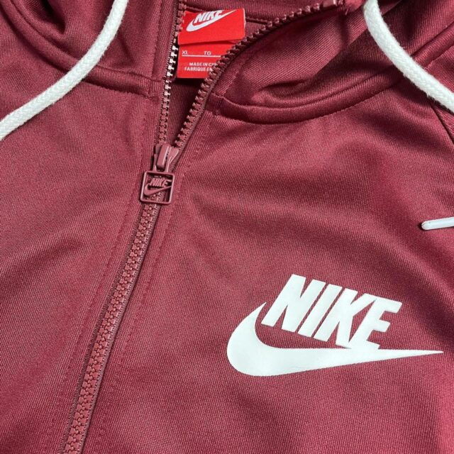 Vintage Y2K Nike Zip Up Hooded Jacket - XL