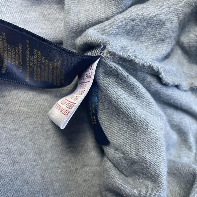 Men's Grey Ralph Lauren Tshirt - L