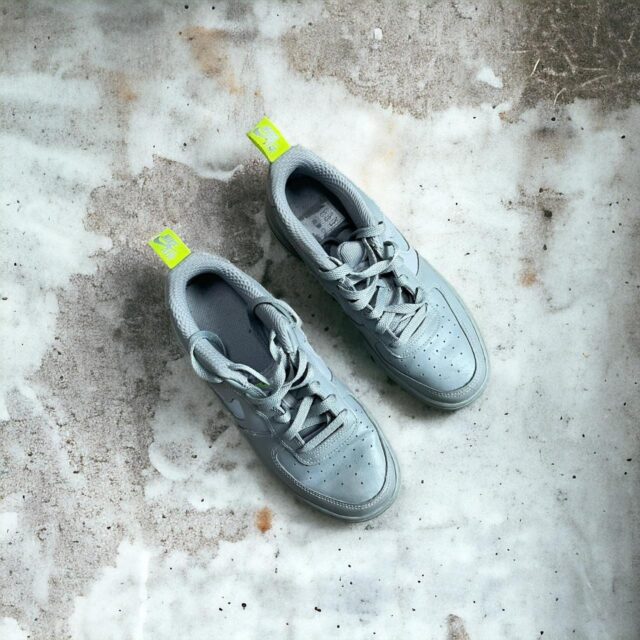 Grey Nike Air Force 1 Trainers - UK 5.5