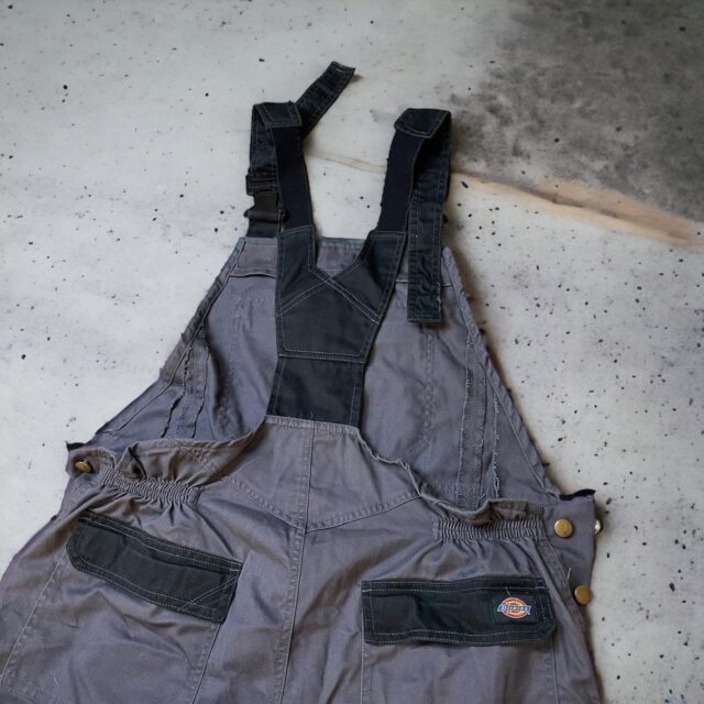 Vintage Men's Dickies Cargo Dungarees - L